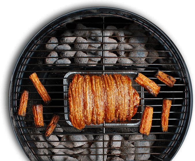 Weber Kettle Barbecue - Barbecue (689x559), Png Download