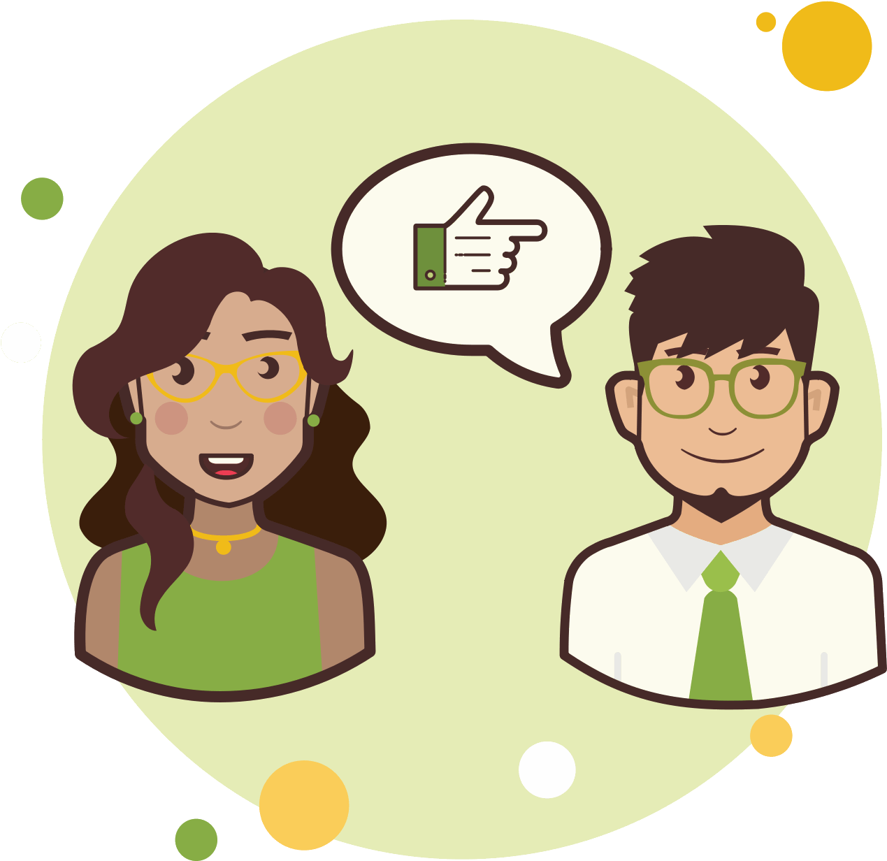 Couple Pointing Finger Icon - Icon (1600x1600), Png Download