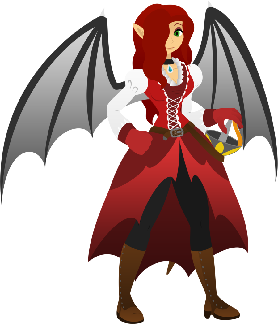 Oc - Vampire Girl Character Png (829x964), Png Download