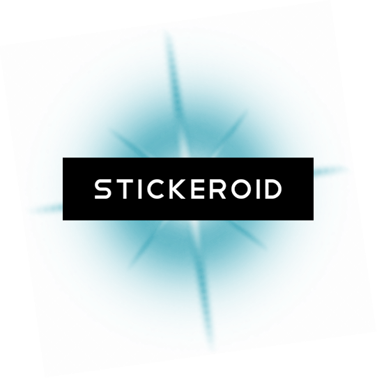 Lens Flare Blue - Graphic Design (541x542), Png Download