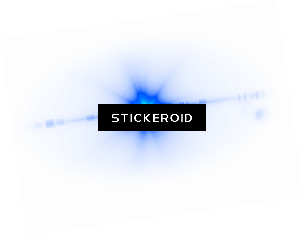 Deep Blue Lens Flare - Electric Blue (1015x789), Png Download