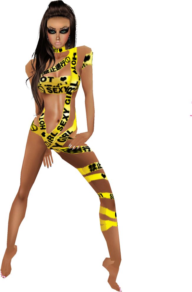 Imvuhiresnobg3 Png Sexy Girl Png - Fashion Model (1024x1024), Png Download