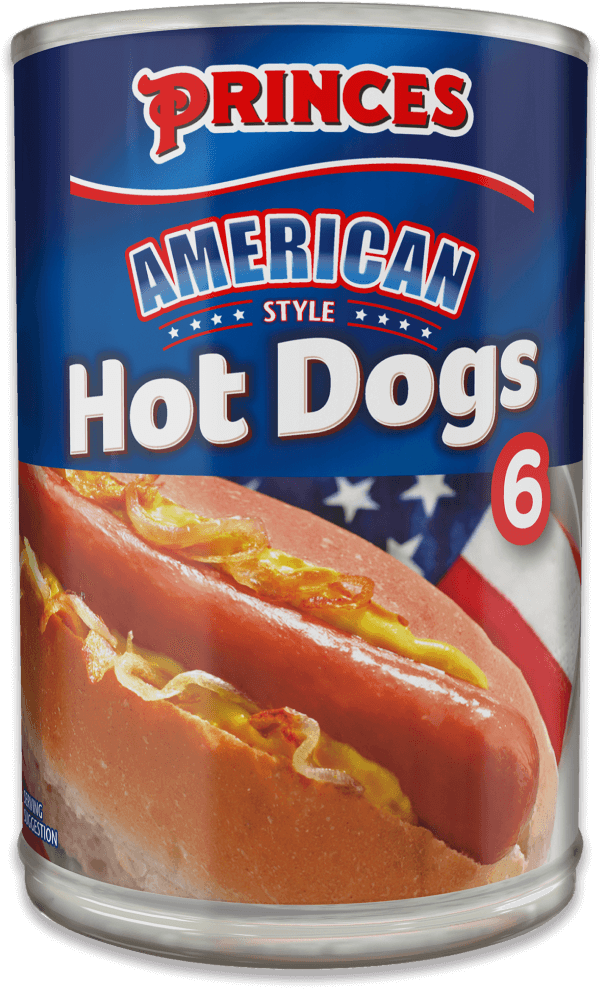 Download American Style Hot Dogs Princes 8 Premium Hot Dogs 400g