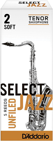 D'addario Select Jazz Unfiled Tenor Saxophone Reeds, - D Addario Tenor Sax Reeds (548x576), Png Download