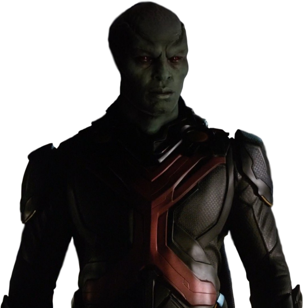 Png Marciano - Supergirl Martian Manhunter Full Body (1024x1021), Png Download