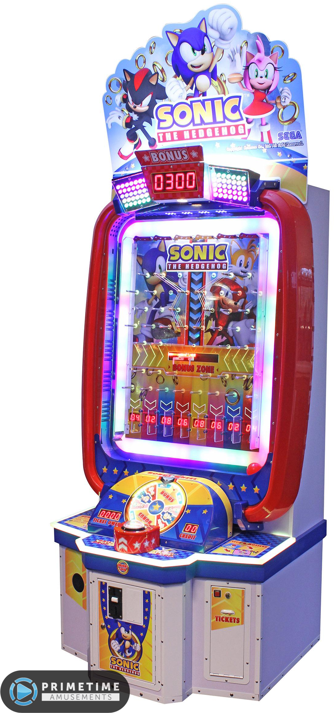 Sonic Blast Ball Cabinet - Sonic Blast Ball Redemption Game (1500x2711), Png Download