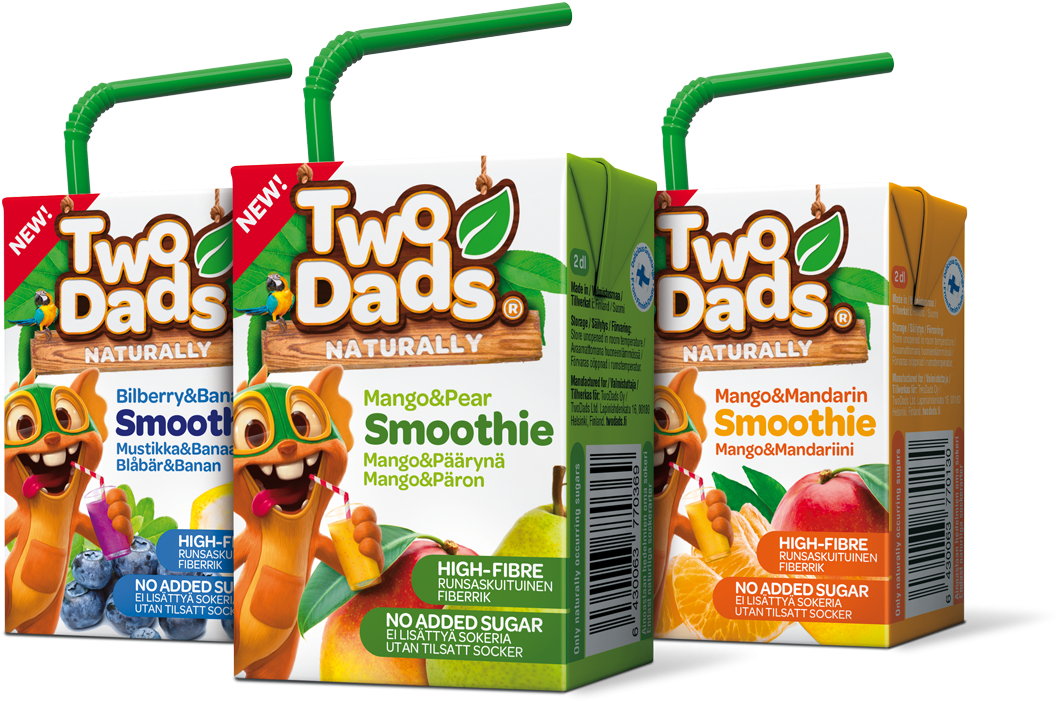 Twodads® Smoothie Packages - Smoothie (1200x772), Png Download