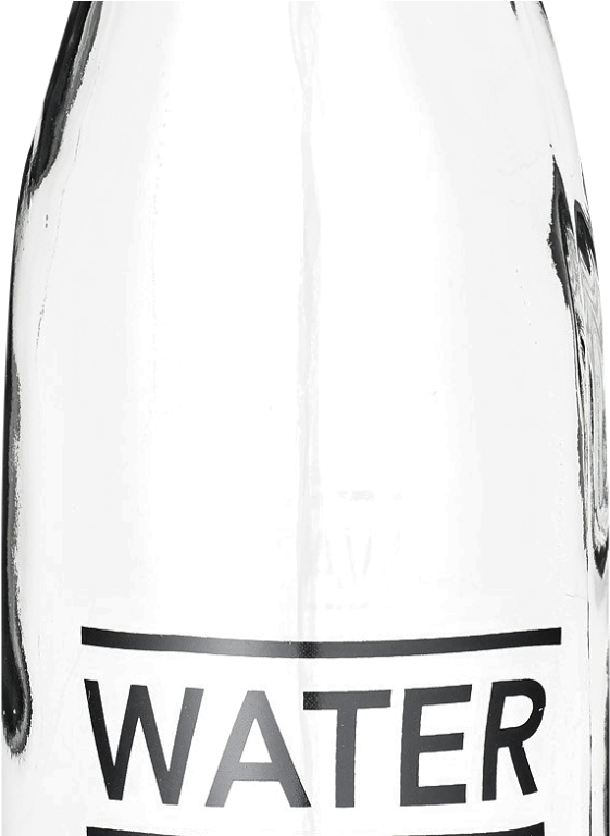 Glass Water Bottle Png Transparent Image - Bloomingville Water Glass 10cm (1024x768), Png Download