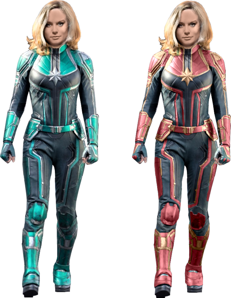 Mcu Captain Marvel - Carol Danvers Miles Morales (775x1002), Png Download