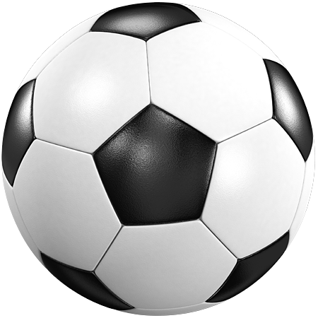 Ballon Foot Png - Ballon De Foot 3d (450x450), Png Download