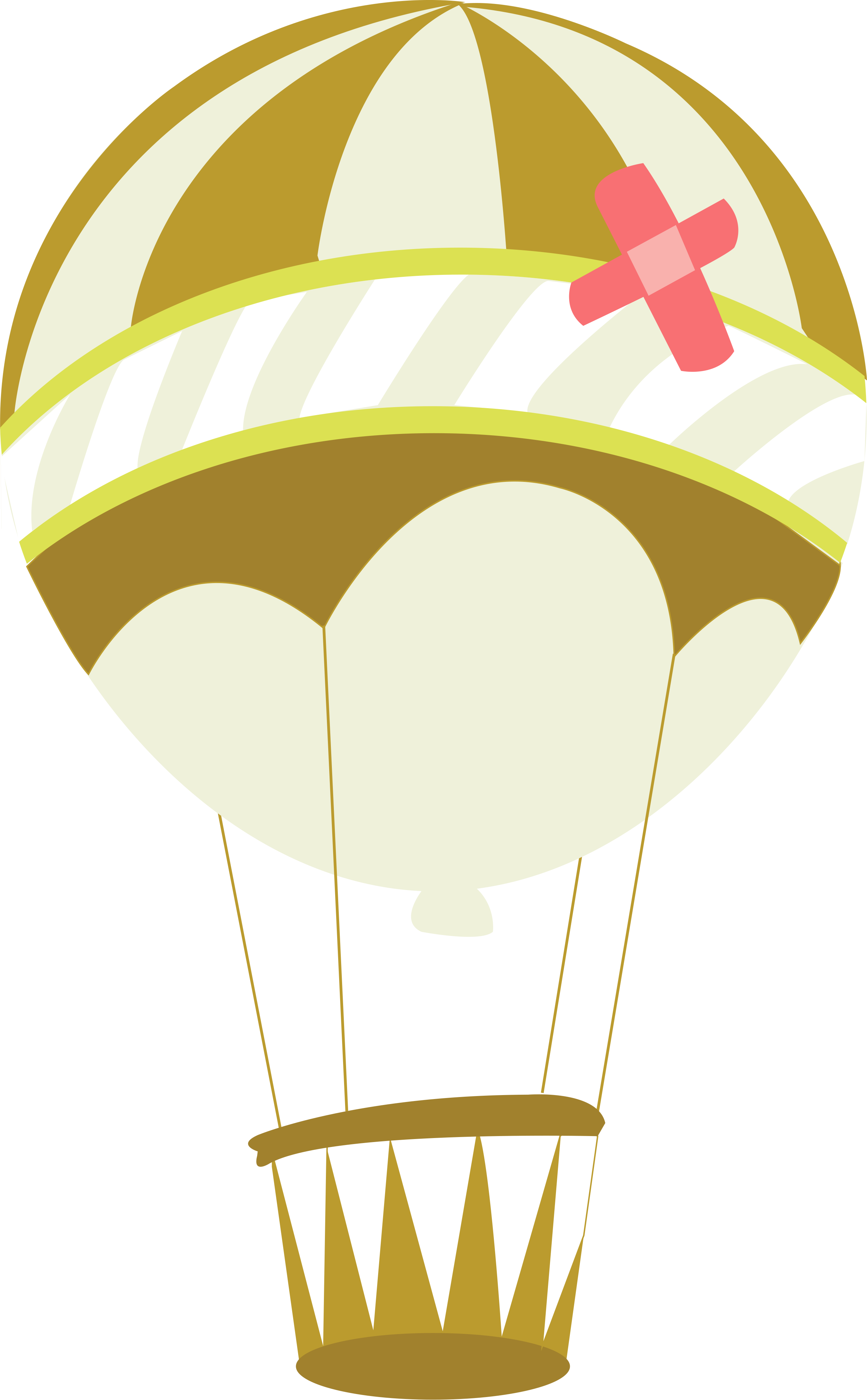 Ballon - Hot Air Balloon (2623x4233), Png Download