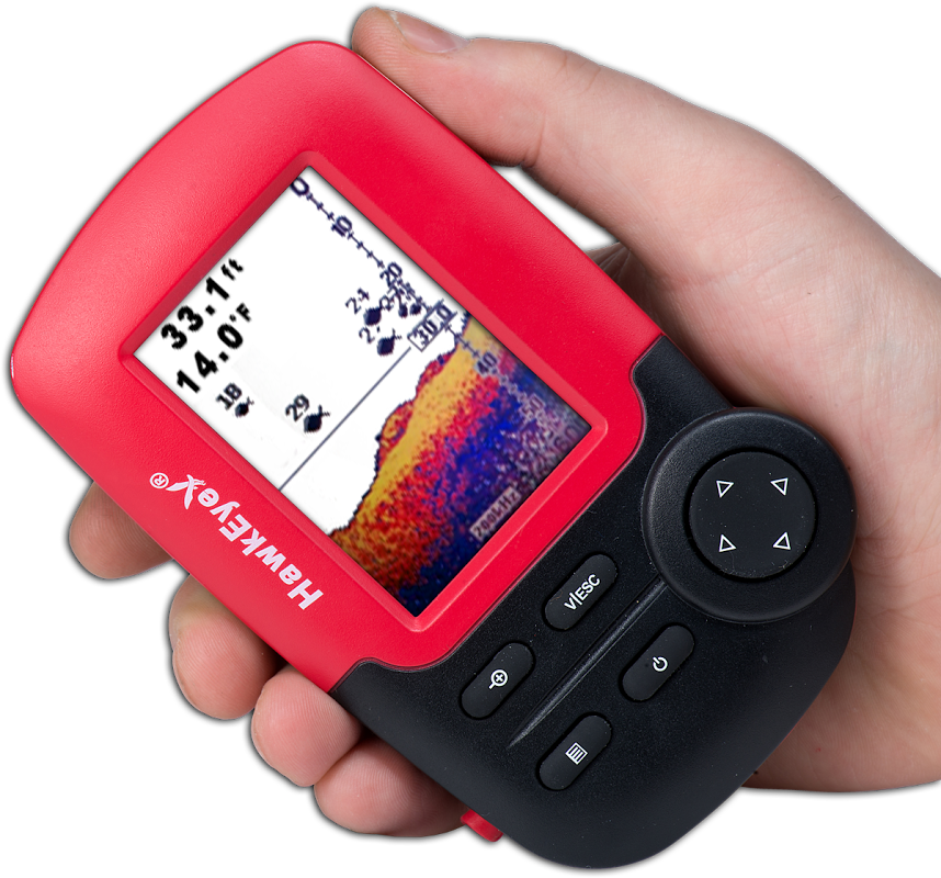 Hawkeye Fishfinder Fishtrax 1c - Hawkeye Fish Finder (858x800), Png Download