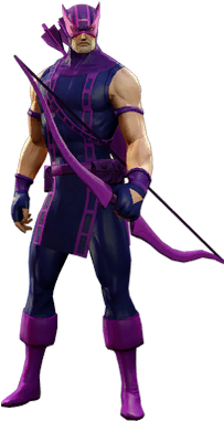 09 Apr 2015 - Superhero Hawkeye (300x420), Png Download