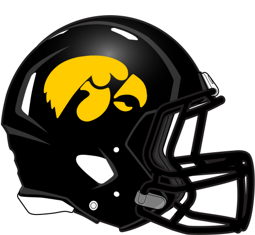 Iowa Hawkeyes All Time Football Team - Houston Texans Concept Helmet (608x485), Png Download