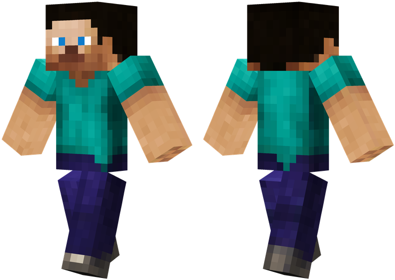 Steve Hd - Minecraft Borat Skin (804x576), Png Download