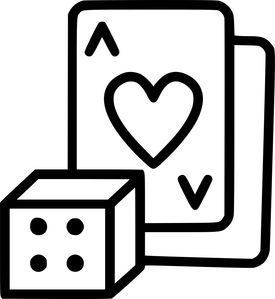 Gambling Dice Playing Cards - Gambling (900x980), Png Download