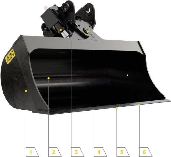 Buckets - Portable Network Graphics (590x524), Png Download