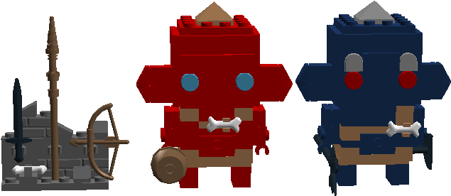 Legend Of Zelda Bokoblin Brickheadz - Lego Ideas (1040x609), Png Download