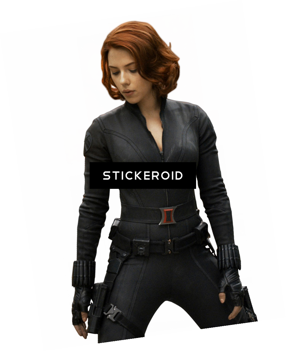 Black Widow - Avengers Black Widow Costume For Halloween - Xl - (967x1184), Png Download