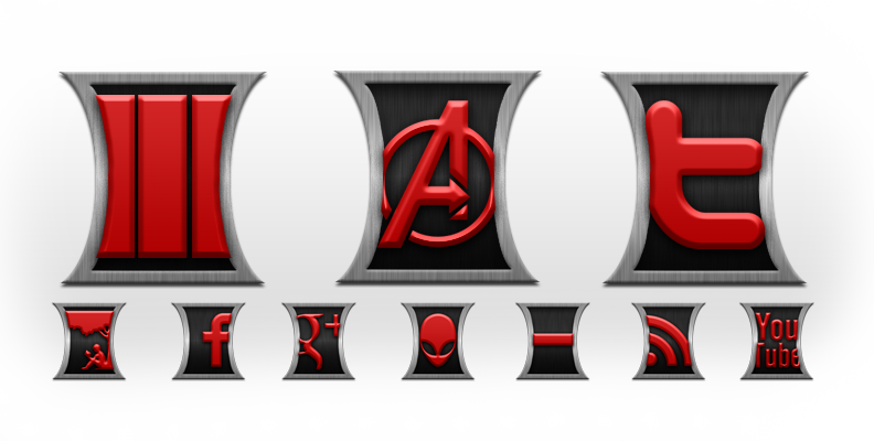 Tha Black Widow Icons - Circle (792x400), Png Download