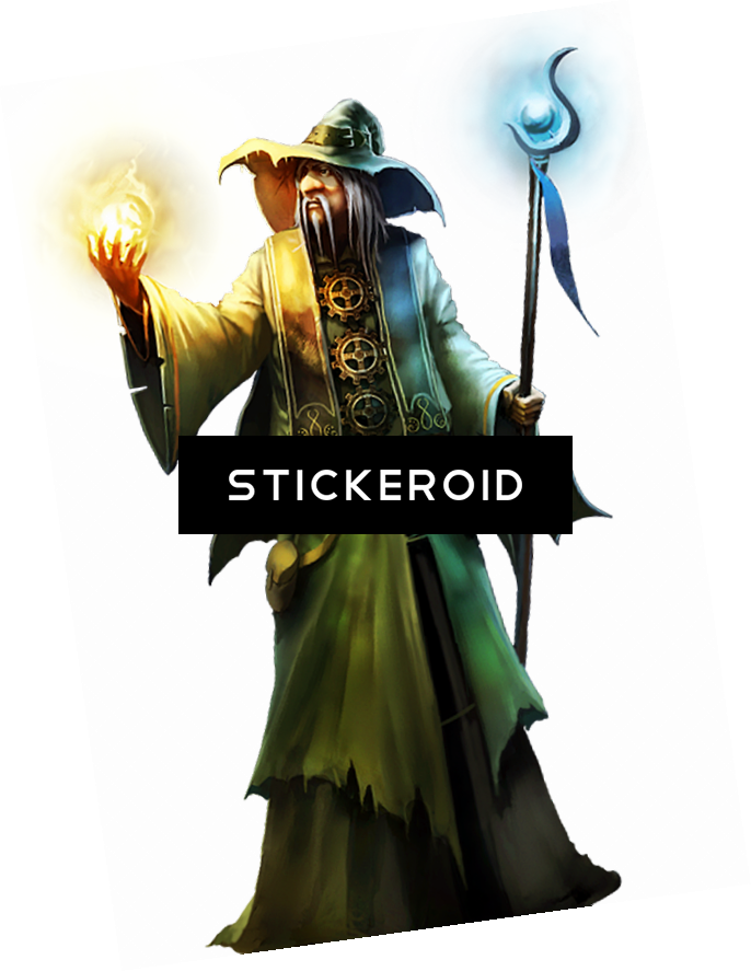 Wizard - Trine 2 Wizard (686x887), Png Download