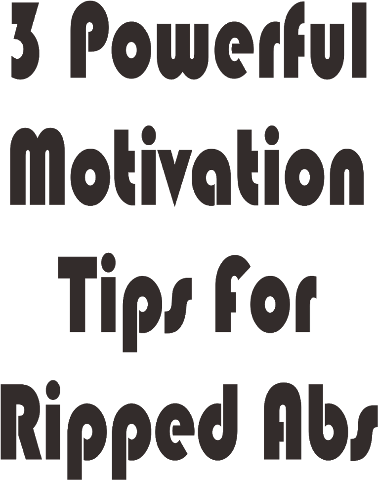Powerful Motivation Tips For Ripped Abs Inspirasi Kita - Human Action (1600x1600), Png Download