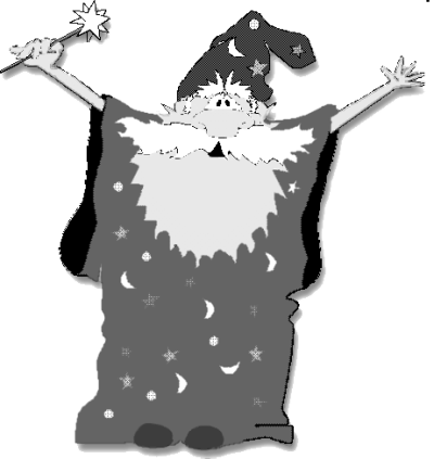Wizar - Png - Cartoon Wizard Transparent Background (400x423), Png Download