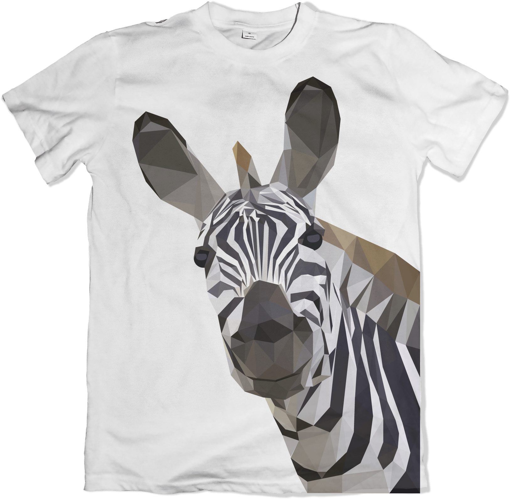 Low Poly Zebra T-shirt Designs - Lift Yourself Meme Kanye (2000x2017), Png Download