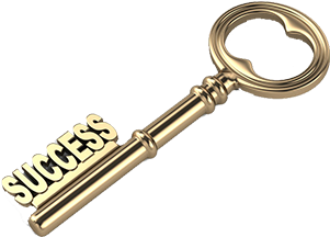 Keys To Success Angel Club (500x500), Png Download