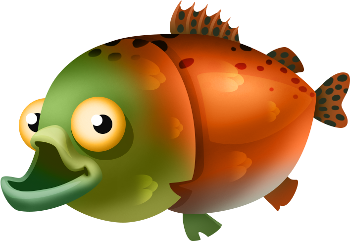 Sockeye Salmon - Hay Day Green Sunfish (854x734), Png Download