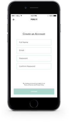 Pickle It 1 Mock Up - Iphone (1000x667), Png Download
