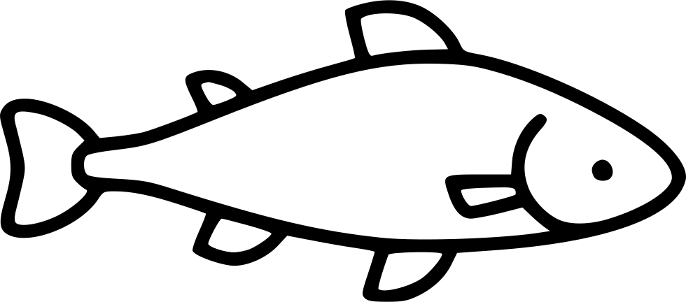 Png File - Salmon Icon Png (980x432), Png Download