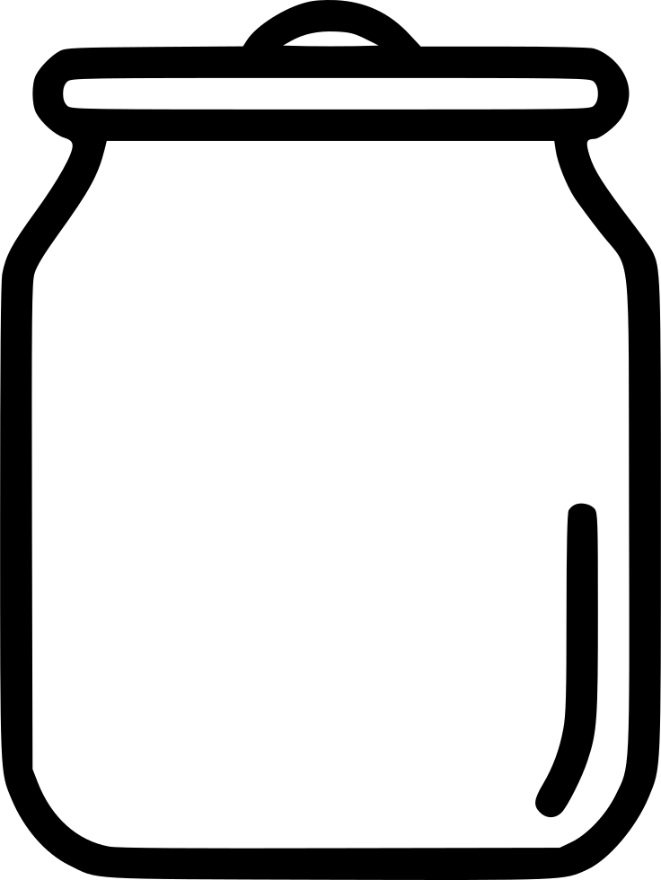 Png File Svg - Clip Art Jar (736x980), Png Download