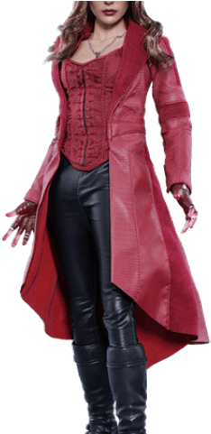 Scarlet Witch Png Transparent Images - Hot Toys - Captain America Civil War - Scarlet Witch (640x480), Png Download