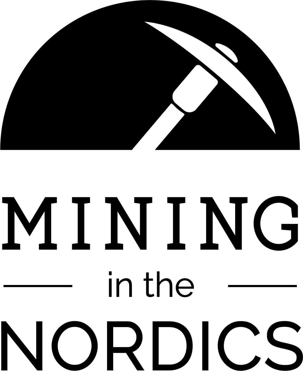 Mining In The Nordics Logo - Mining (1036x1268), Png Download