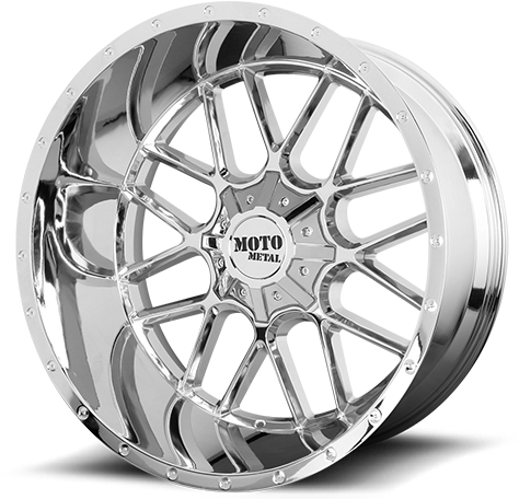 Mo986 Siege - Moto Metal 986 Chrome (500x500), Png Download