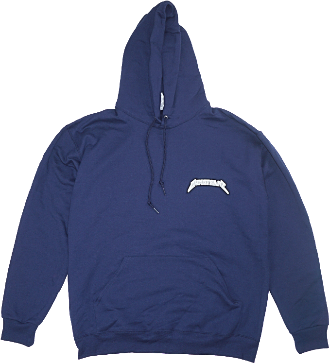 Navy Logo Hoodie - Hoodie (896x749), Png Download