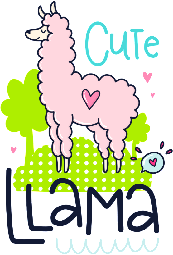 Hand Painted Cute Grass Mud Horse Card Vector - Vector Graphics (1024x1024), Png Download