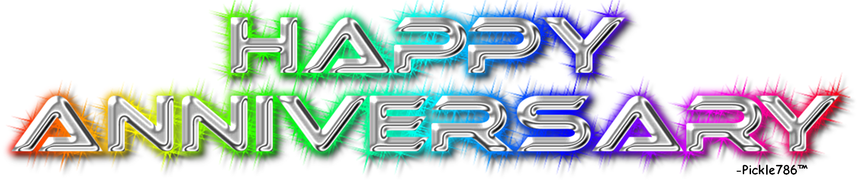 Happy Anniversary Png Free Download - Happy Anniversary Png File (1760x375), Png Download