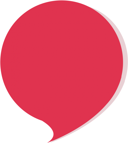 Speech Bubble - Circle (866x650), Png Download
