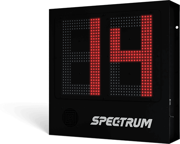5245 Basketball Shot Clock - Yosa 64x32 Outdoor Rgb Hd P4 Indoor Led Video Wall (577x461), Png Download