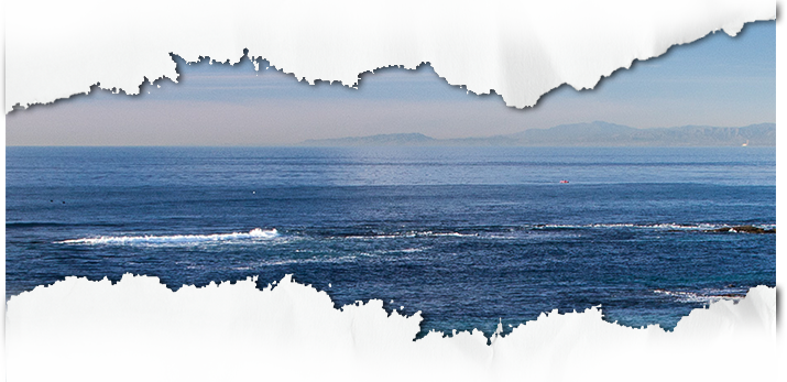Ripped Paper Blue Png (715x347), Png Download