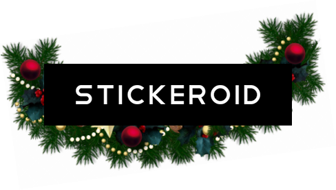 Christmas Wreath - Logo (488x277), Png Download