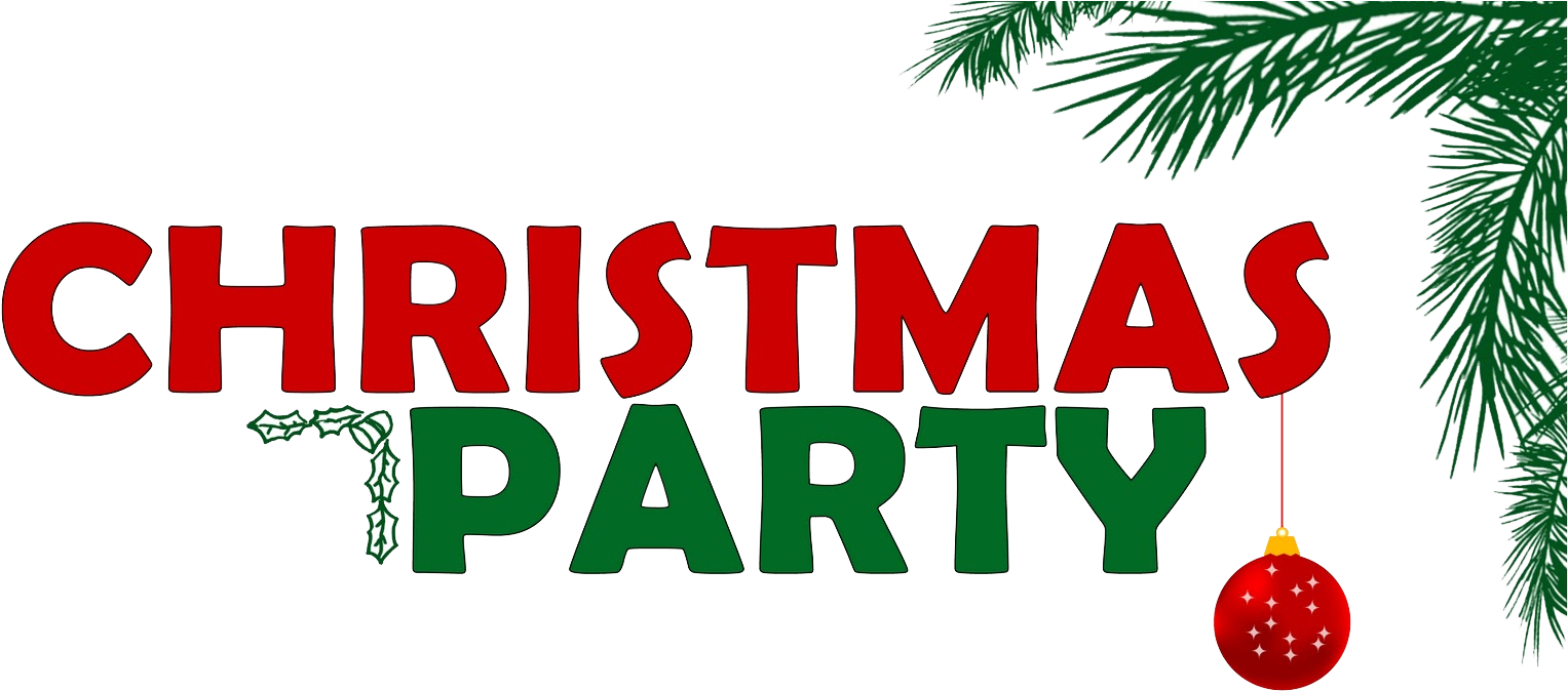 Christmas Party 2017 Png (1600x760), Png Download