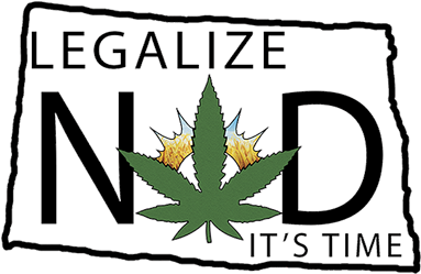 North Dakota Marijuana Legalization Measure Winning - Vote Yes Measure 3 (466x293), Png Download