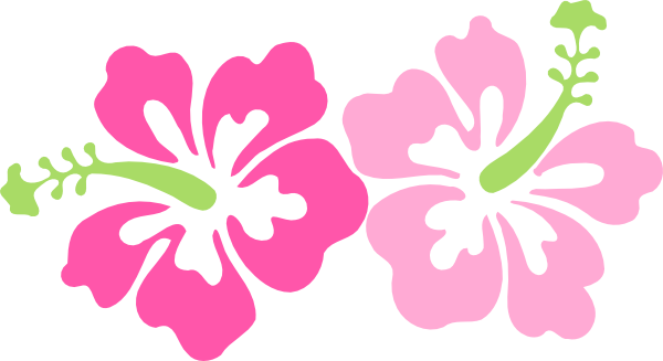 Original Png Clip Art File Pinky Hibiscus Svg Images (600x327), Png Download