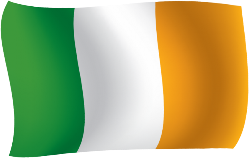 Ireland Flag Png - Portable Network Graphics (900x900), Png Download