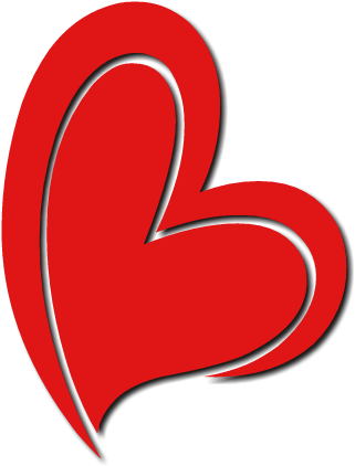 New Red Heart Png - Heart (1024x768), Png Download