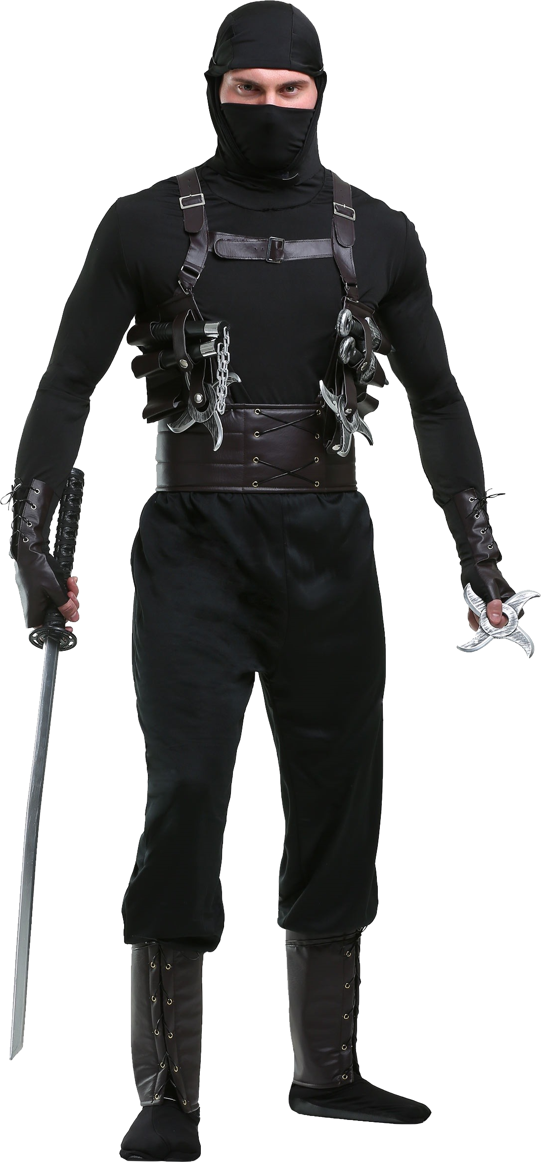 Ninja Assassin Costume (1094x2348), Png Download