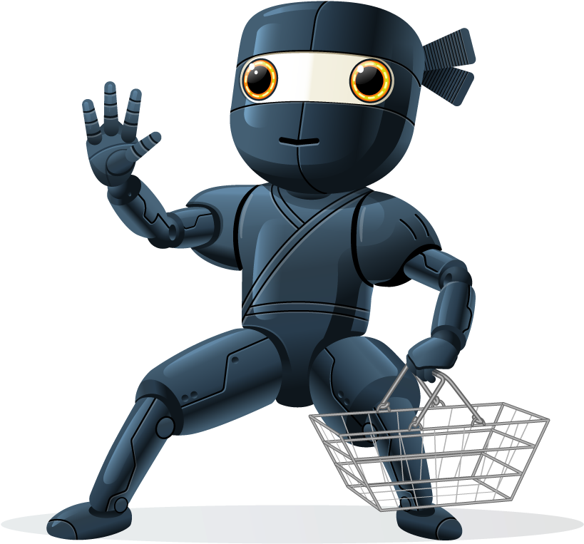 Download As A Svg Or Png - Robot Ninja (900x900), Png Download